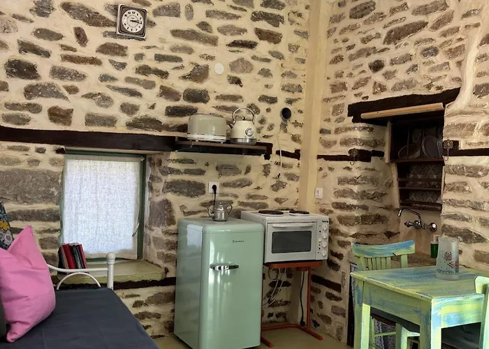 别墅 Atelies Stone House Potamia (Thasos)