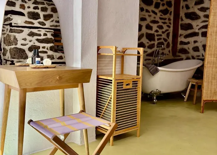 别墅 Atelies Stone House Potamia (Thasos)